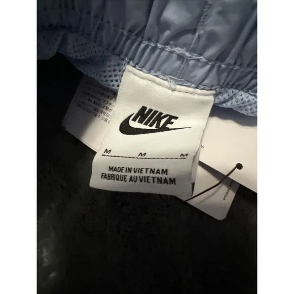 Medium Nike Club Woven Track Pants Jumbo Logo Mens DX0621-479 - Picture 3 of 10